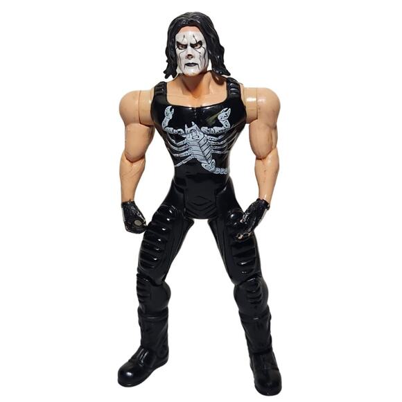 WWE Sting Toy Biz Vintage 6" Wrestling Figure 1999 Pre-owned - Picture 1 of 11